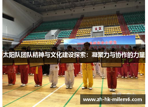太阳队团队精神与文化建设探索：凝聚力与协作的力量